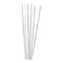 Stainless Steel BBQ Skewers for Shish Kebab 6 Pcs