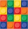 Block Party Luncheon Happy Birthday Napkins 16 pcs