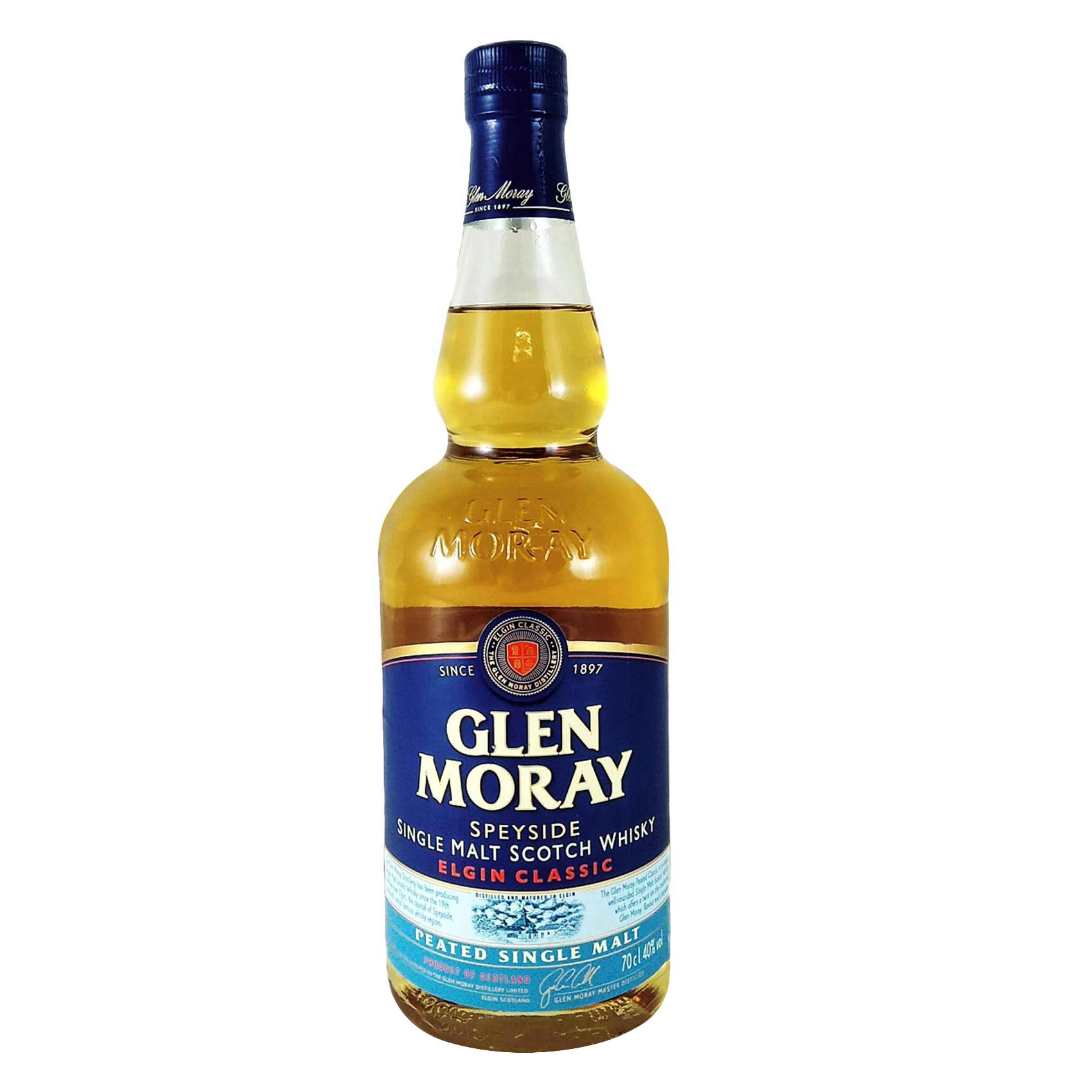 Buy Glen Moray Speside Elgin Classic Peated Single Malt