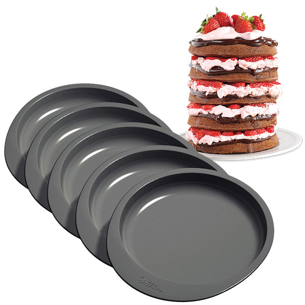 Wilton Easy Layers 6 In. Cake Pan Set