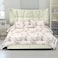 In House Milano Velvet Bed Frame - Single - 200x100 cm - Ivory