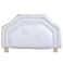 Spring Air Siesta Head Board SI120 White 120cm