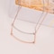 Aiwanto I Shape Pendant Necklace Gift Idea Jewelry