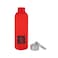 Biggdesign Moods Up Love Water Bottle, Travel Bottle, For Sports, Outdoor, Picnic, BPA Free, 580 ml, Red
