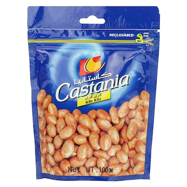 كاستانيا فول سوداني كري كري 100 جرام