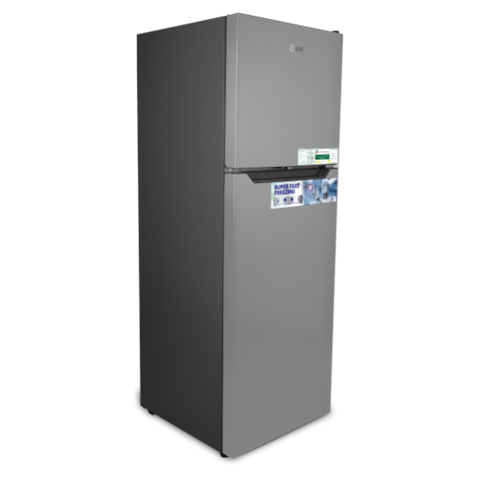 AFRA Japan Refrigerator, Double Door, 360L, Stainless Steel, Low Noise, Energy Saving, Frost Free, Multi Air Flow, Tropical Cooling, G-Mark, ESMA, RoHS, CB, 2 years warranty