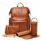 Star Babies Buy 1 Get 1 (PU Leather 6pcs Set Diaper Bag + 10pcs Printed Disposable Changing Mats)