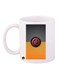 The Anime Naruto Printed Mug White/Black/Yellow Standard Size