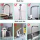 Kitchen Faucet Sponge Holder VECU Stainless Steel Sink Caddy Organizer Drain Rack for Kitchen Accessories Dishwashing Liquid Drainer Rack Bottle Brush Storage Silver