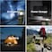 Camping Lantern, Emergency Light,Portable AM FM Radio Waterproof Bluetooth Speaker,Hand Crank Solar 5000mAH Battery Powered,Flashlight Cell Phone Charger,SOS,Outdoor Survival
