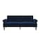 In House Nutella 2 In 1 Sofabed Velvet Upholstered - Dark Blue