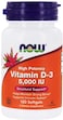 Now Foods, Vitamin D3 5000 Iu Olive Oil Base, 120 Count