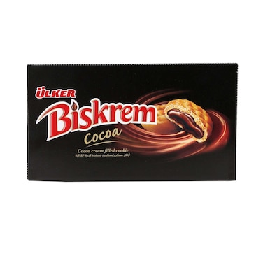 Ulker Biskrem Cookies With Cocoa 24 Pack&times;60g