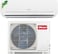 Nobel Split Air Conditioner 12000 Btu/h Capacity, Cooling Only, Rotary Compressor, Auto Restart, 4-Way Airflow, Goldin Fin, Turbo Operation, Hidden LED Display, R410A Refrigerant - NSAC12C1 White