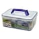 Lock &amp; Lock Rectangle Food Container With Handle Clear 4.7L