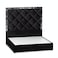 In House Victoria Velvet Bed Frame - Single - 200x120 cm - Black