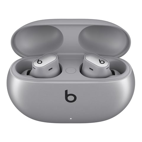 Beats Studio Buds Plus Truly Wireless Bluetooth In-Ear Earbuds With Charging Case Silver