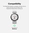 Ringke -  Xiaomi Watch S1 Adhesive Frame Ring Cover   Bezel Styling + Glass Combo   Silver (46-01)