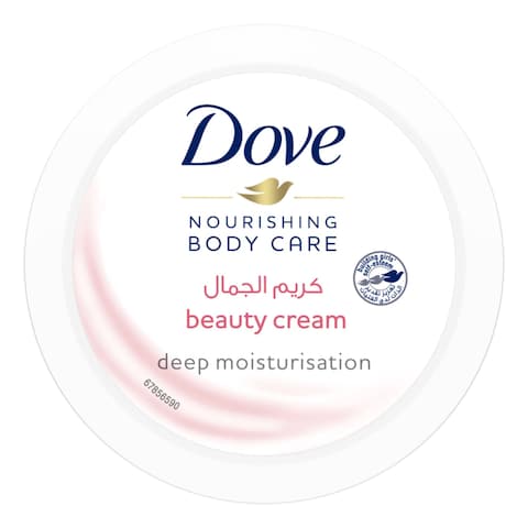 Buy Dove Nourishing Body Care Beauty Cream White 250ml in UAE