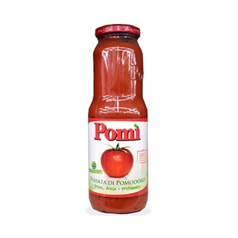 Pomi Tomato Paste Glass Bottle 700GR