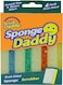 Scrub Daddy Sponge Daddy Dual Side Scrubber + Sponge Set Of 4 Assorted