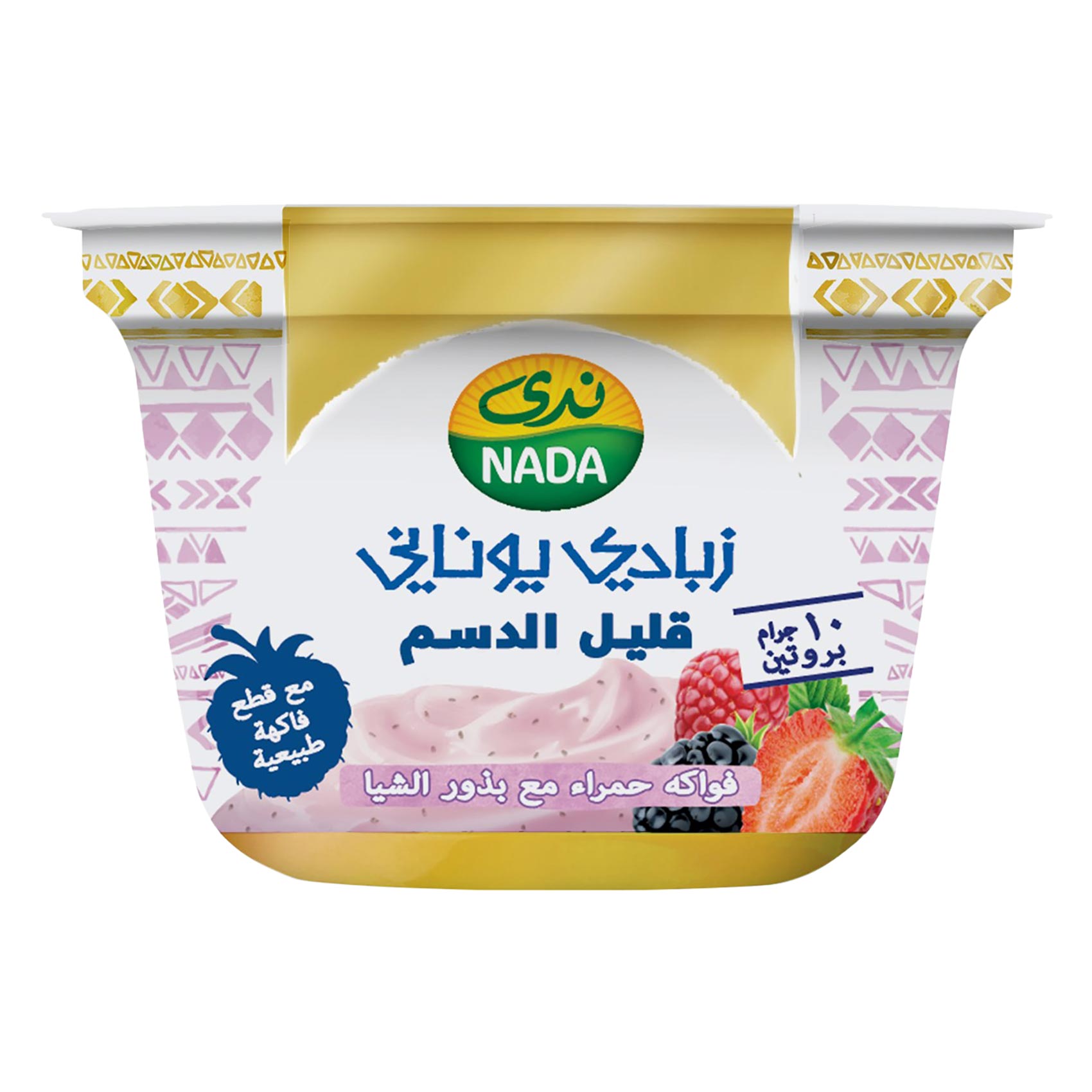 Nada greek Yogurt Fruit With Chia Seed 160g