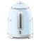 Smeg 50's Style Mini Kettle 1400W KLF05PBUK Pastel Blue
