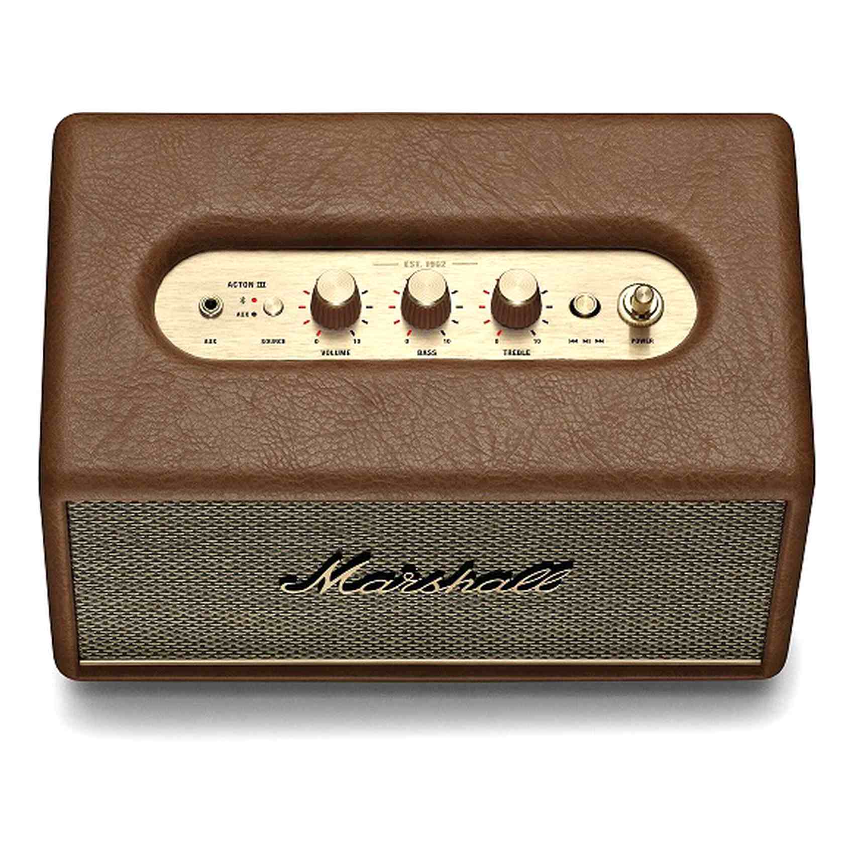 Marshall Acton III Bluetooth Speaker Brown