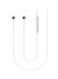 In-Ear Earphones With Mic White