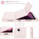 TRON New Case For iPad Air 4th Generation Case 10.9 Inch 2020, Slim Stand Case for iPad Air 5th Generation 2022 Cover with Pencil Holder [Auto Sleep/Wake] - Pink