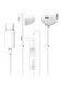 Type C Wired In-Ear Headphones White