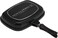 Royalford Double Grill Pan, 36 Cm - Die-Cast Double Sided Non-Stick Griddle Pan - Foldable Flipping Grill Frying Pan - Camping Cookware Steak Grill Saucepan &ndash; Ideal For Grill Fry Roast Steam