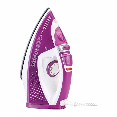 مكواة بخار بلاك اند ديكر 2400 واط - بنفسجي - X2450-B5