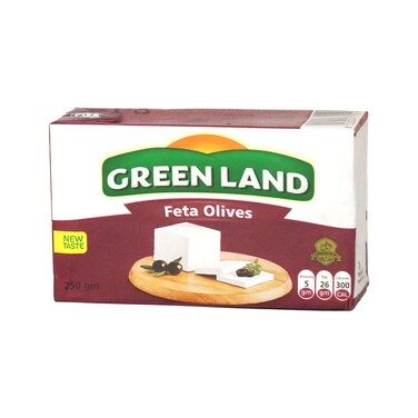 جرين لاند جبنة فيتا بالزيتون - 250 جرام