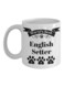 muGGyz A Rescue Cat Stole My Heart Coffee Mug White