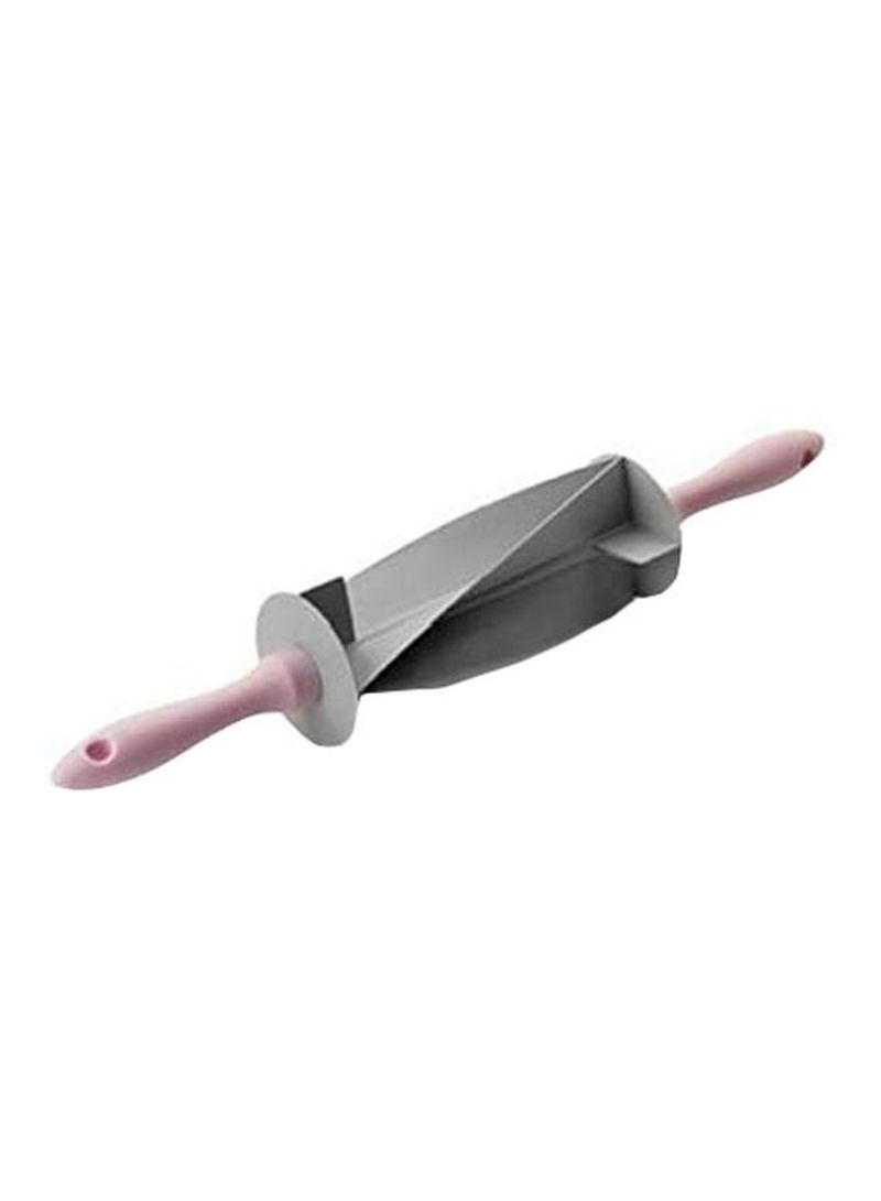 Buy Plastic Croissant Cutter Grey/Pink Online | Carrefour UAE