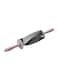 Plastic Croissant Cutter Grey/Pink