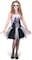 Mad Costumes Skeleton Tutu Dress Halloween Costume for Kids, Large

