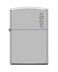 Zippo AE184691 205 Bulus Zippo Logo Satin Chrome Windproof Lighter