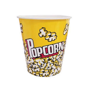 Plastic Popcorn Container 4 Liters