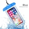 Universal Waterproof Phone Case Water Proof Bag Mobile Phone Pouch PV Cover For iPhoneXR Blue