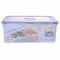Lock and Lock Food Container Rectangular Divided - 2.3 Liter