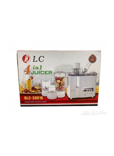 DLC 4-In-1 Juicer 1L Dlc-39016 White/Clear