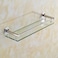 Glass Shelf With Stainless Steel SUS 304 attachments (20 inch)