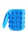 Generic Ice Cube Maker Bucket Blue 10cm