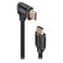 Promate 4K Right Angle HDMI Cable 3M Black