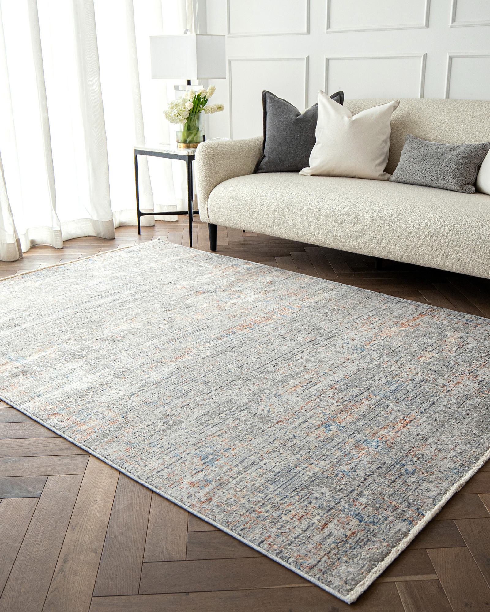Jacob Sandy 405 x 300 cm Carpet Knot Home Designer Rug for Bedroom Living Dining Room Office Soft Non-slip Area Textile Decor
