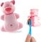 Flipper Fun Animal Toothbrush Holder, Piggy