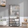 Generic Entryway Coat Rack, U-Hoome 3-In-1 Hall Tree Shoe Bench With Coat Hat Umbrella Rack, Storage Shelves With 8 Hooks, Multifunctional Hallway Organizer (Black)