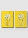 Lowha Spiral Notebook With 60 Sheets And Hard Paper Covers With Dandelion Drawing Design, For Jotting Notes And Reminders, For Work, University, School